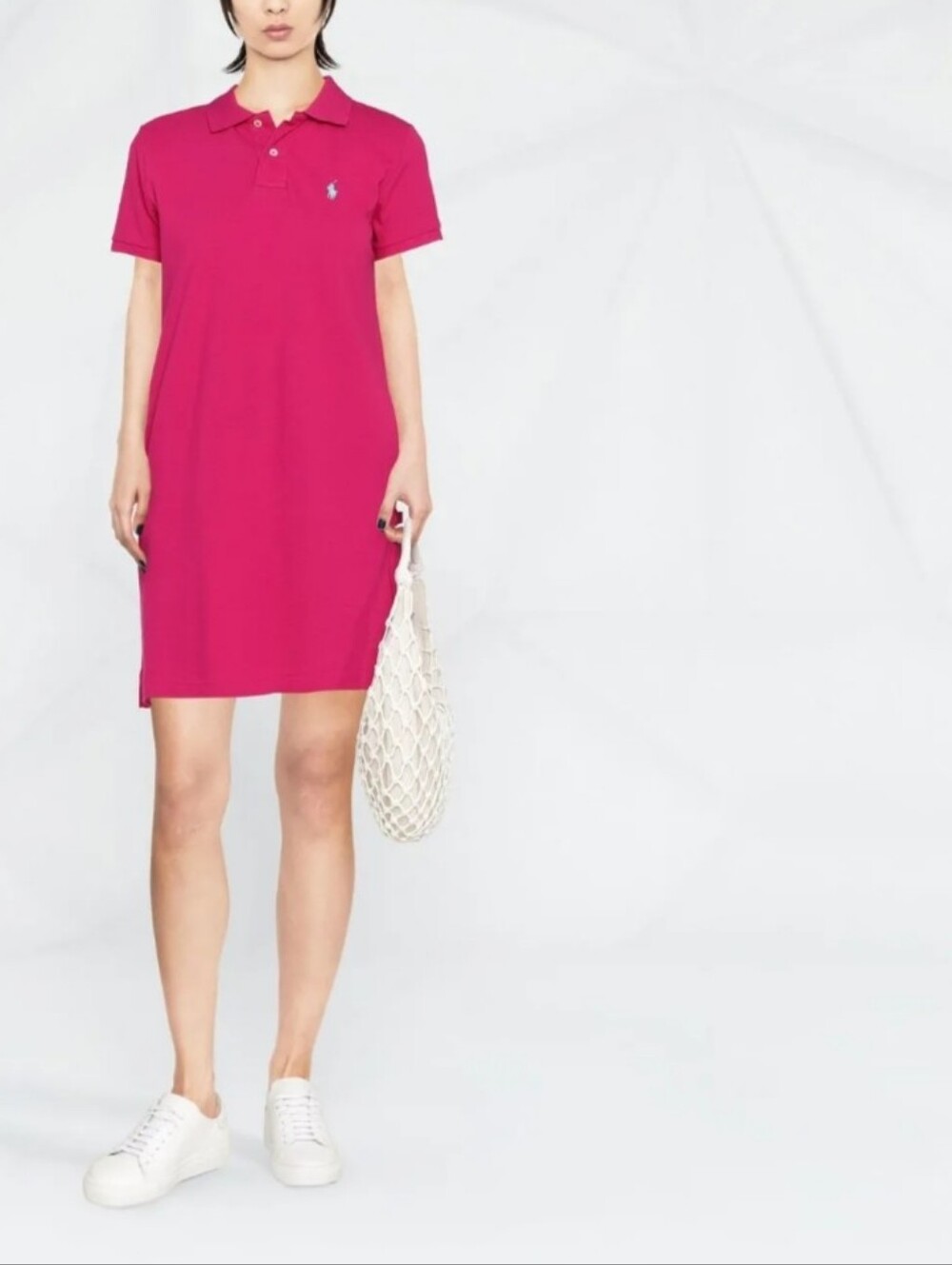 Polo Ralph Lauren 100% cotton embroidered Pink polo-pony dress Medium⁹